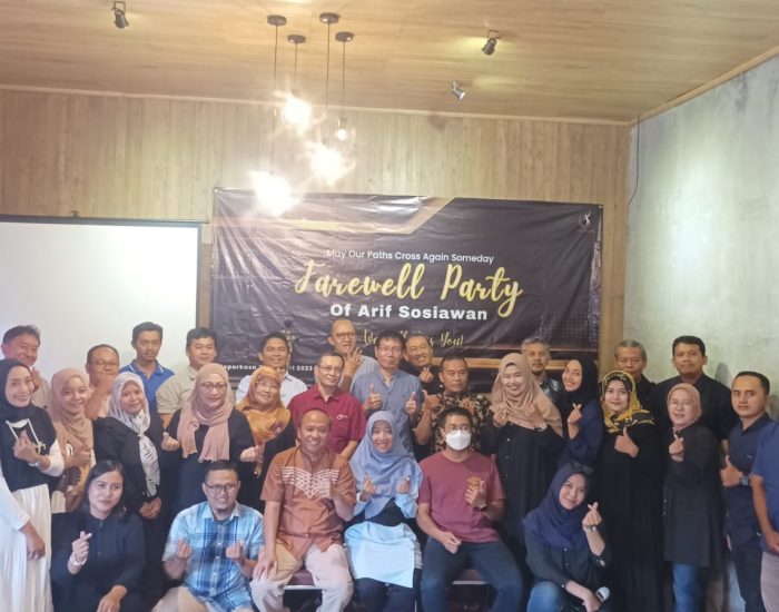 Farewell Party Bapak Arif Sosiawan